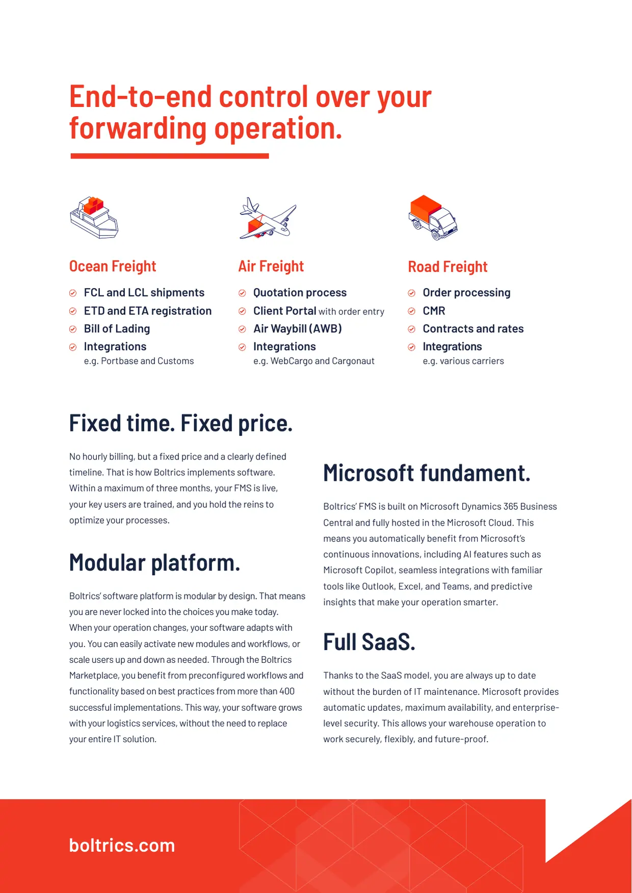 Pagina 3 van 4 van de brochure Boltrics FMS