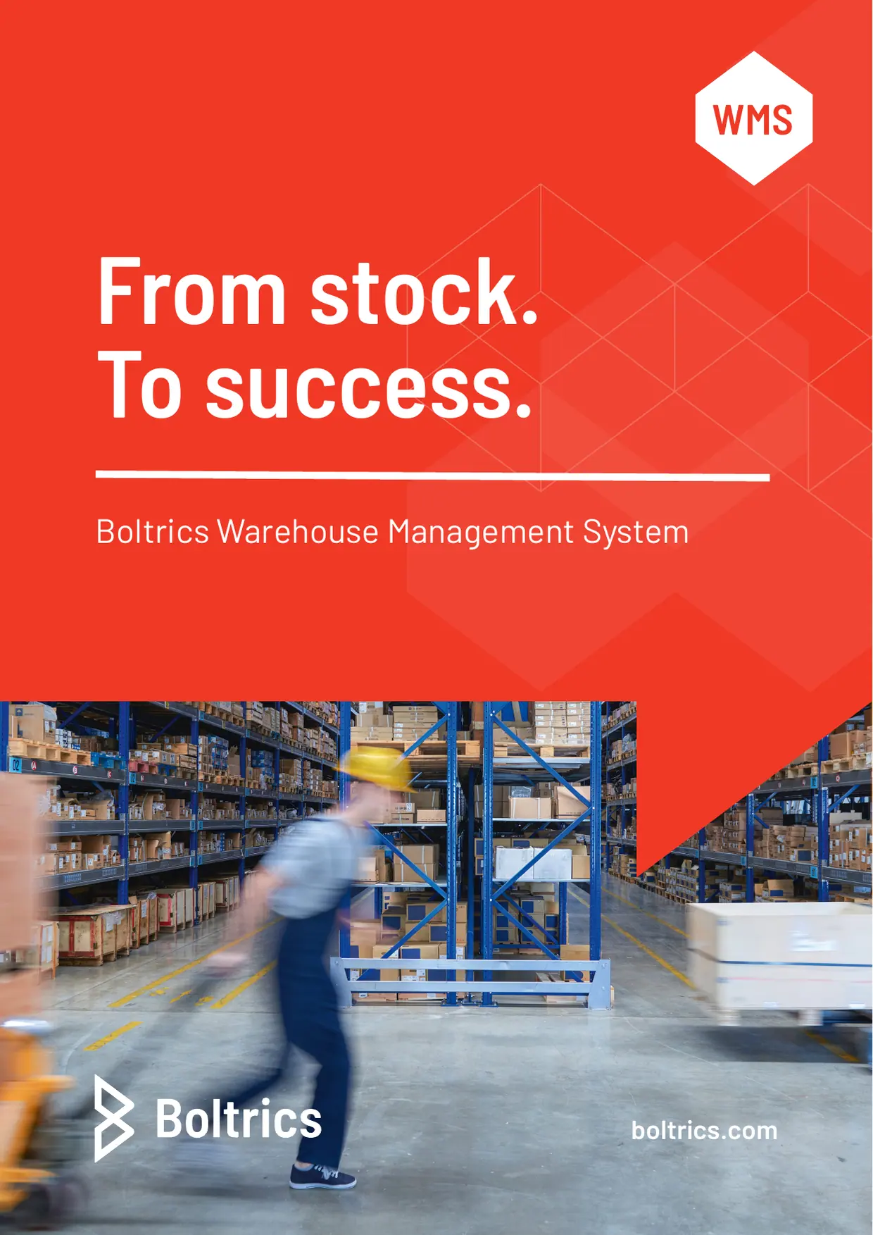 Pagina 1 van 4 van de brochure Boltrics WMS