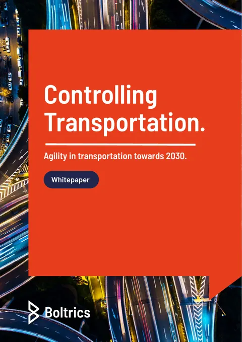 Voorkant van de whitepaper Controlling Transportation van Boltrics